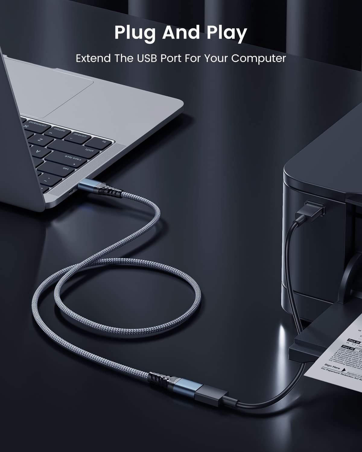 Detalle 2 de USB 3.0 Verlängerungskabel 5 m Typ A