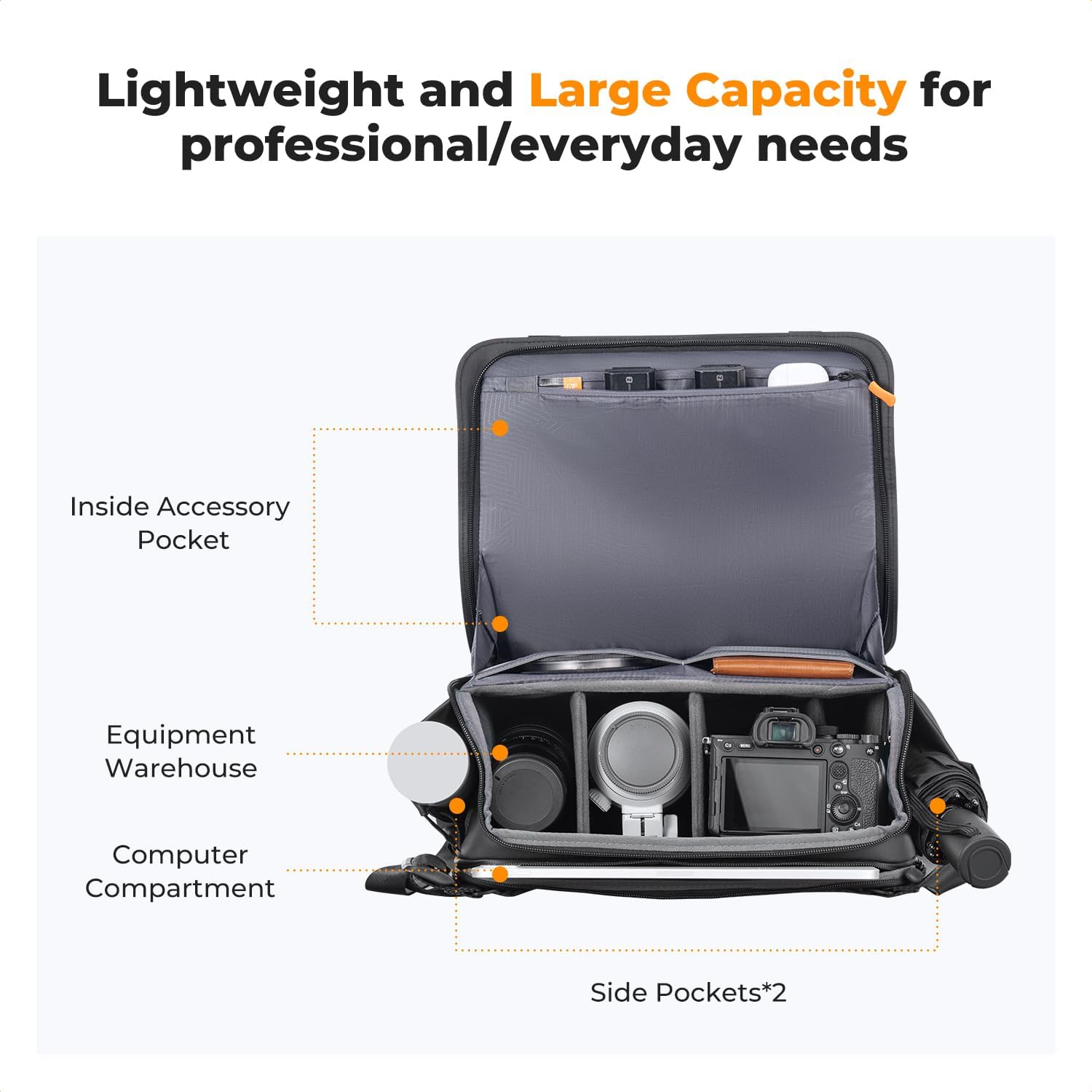 Thumbnail 2 de K&F Concept Camera Sling Bag 10L