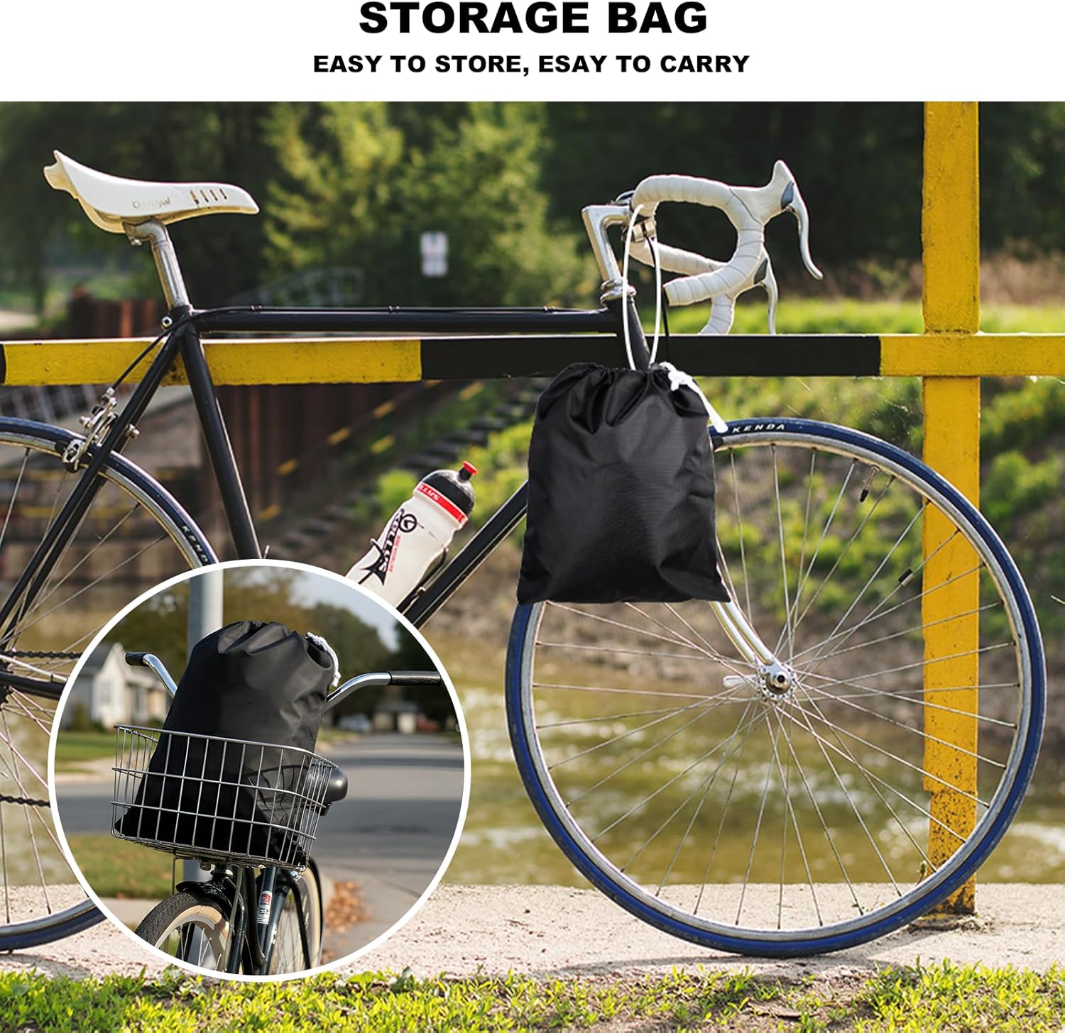 Thumbnail 4 de Favoto Bike Cover 78.7×27.5×44 inch