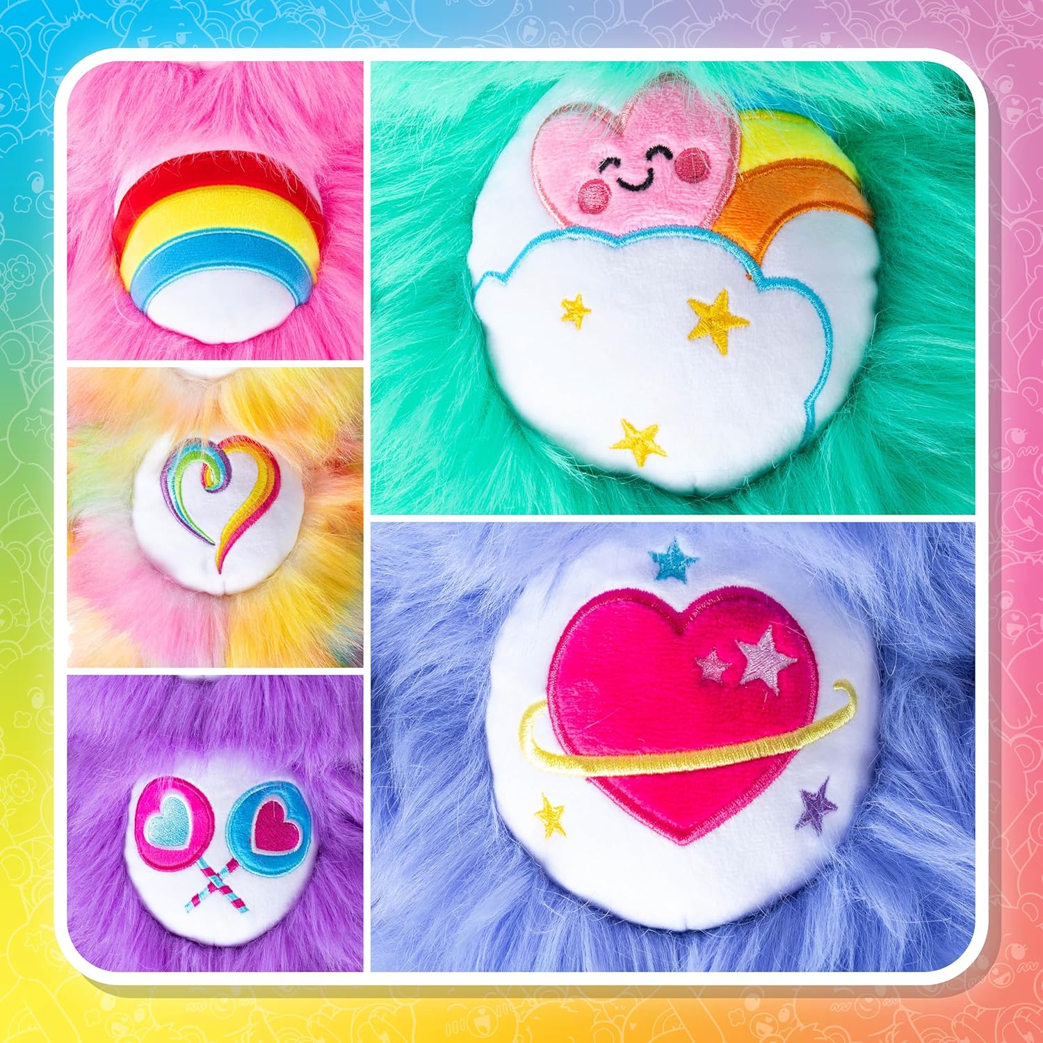 Thumbnail 4 de Basic Fun Care Bears 35cm Medium Plush – Super Fuzzies Blind Assortment