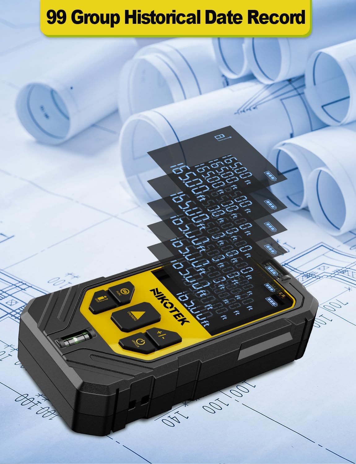 Thumbnail 4 de NIKOTEK Laser Distance Meter 50m
