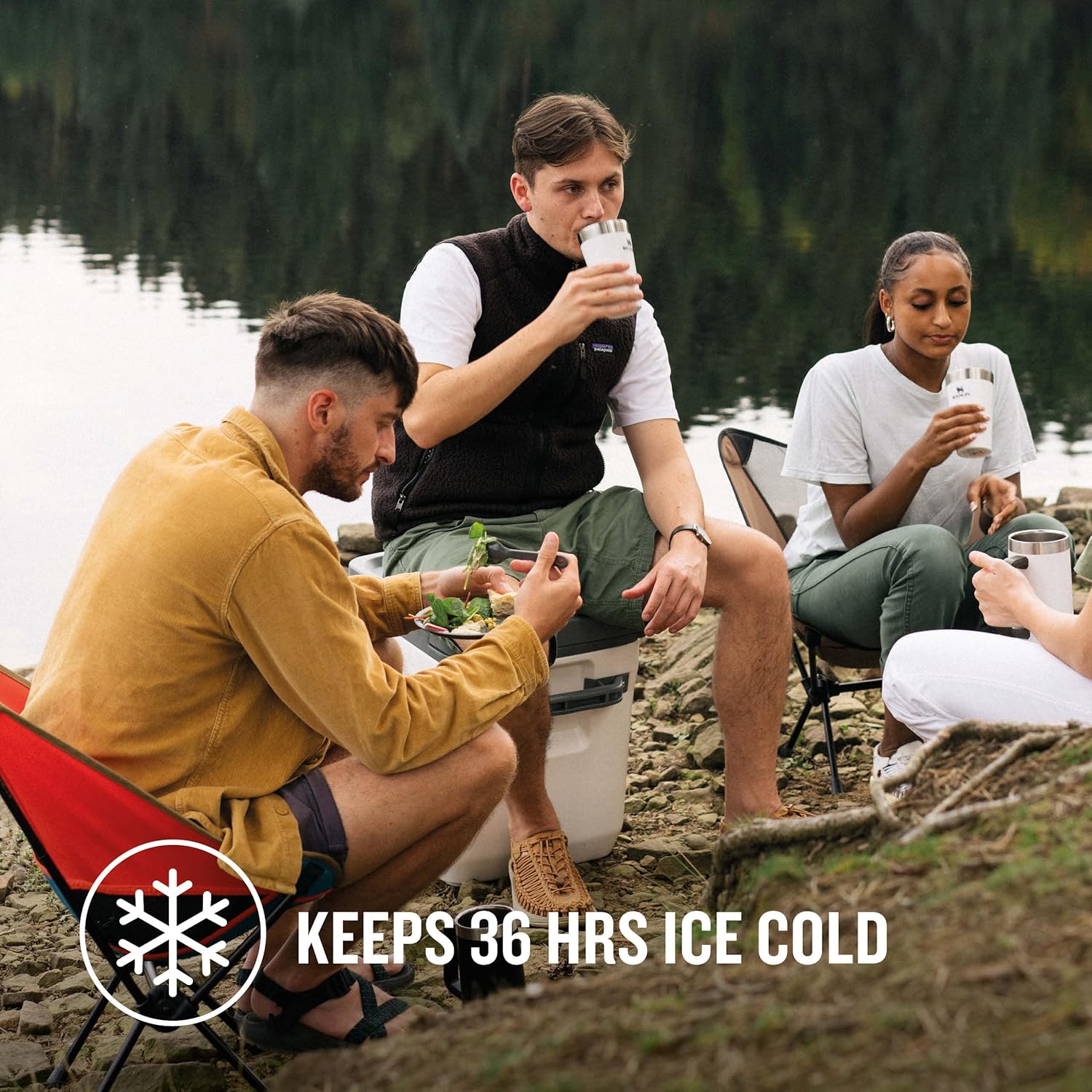 Thumbnail 4 de STANLEY 1913 Adventure Outdoor Cooler: frigo portatile robusto, doppia parete e senza BPA