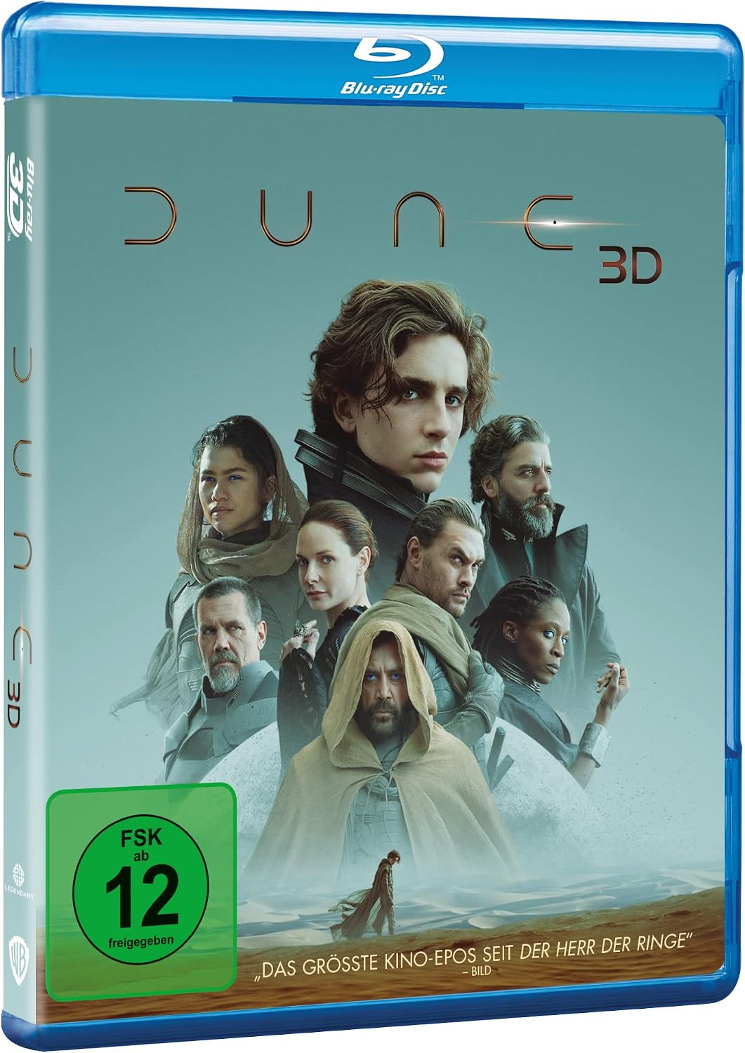 Detalle de Dune (3D) two-disc film with English, French, German and Spanish audio