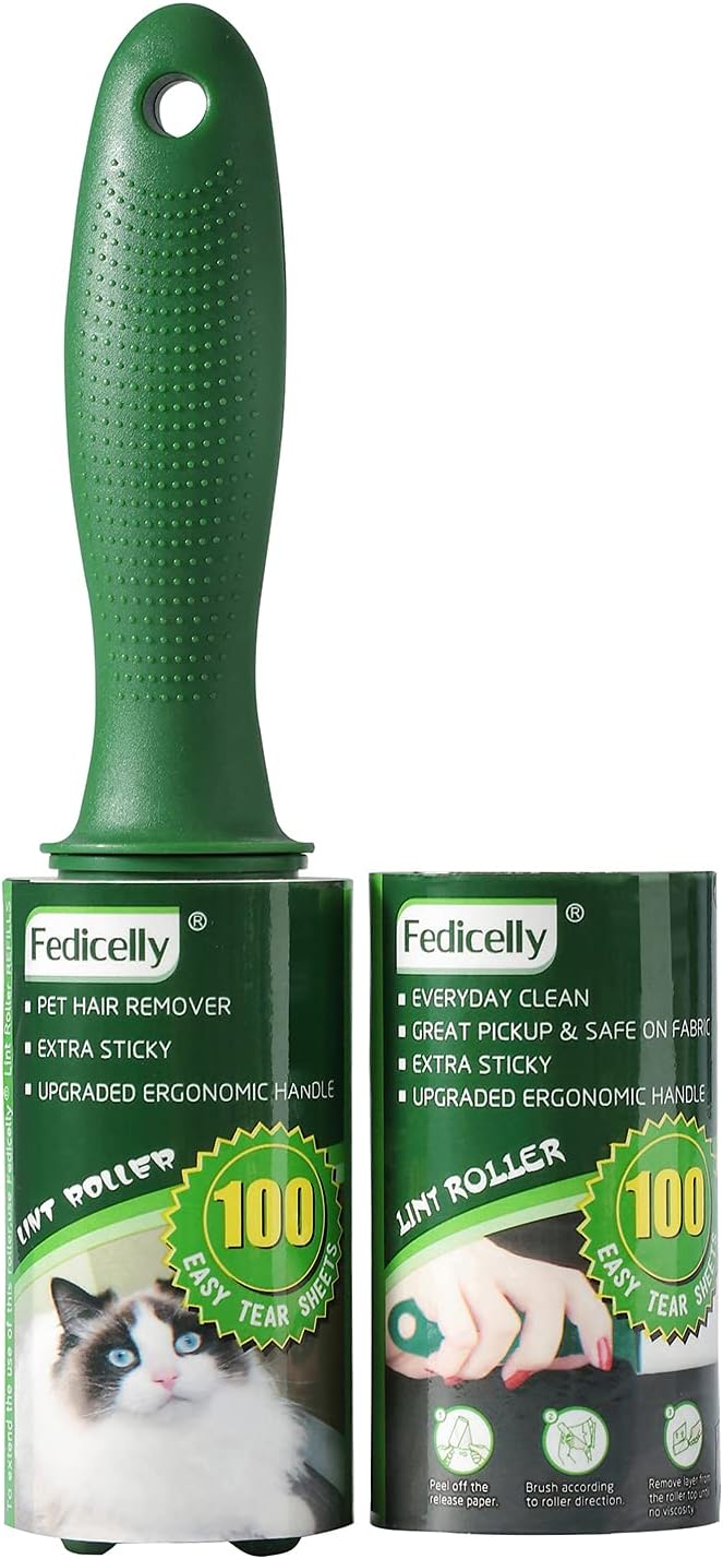 Thumbnail 6 de Fedicelly Extra Sticky Lint Rollers Pet Hair Remover — 400-Sheet Value Pack