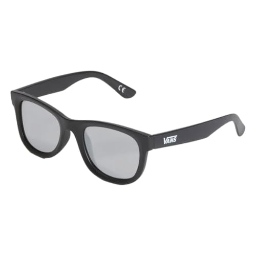 Detalle de Vans Uni Spicoli: Gafas de sol negras mates con espejo plateado, talla única