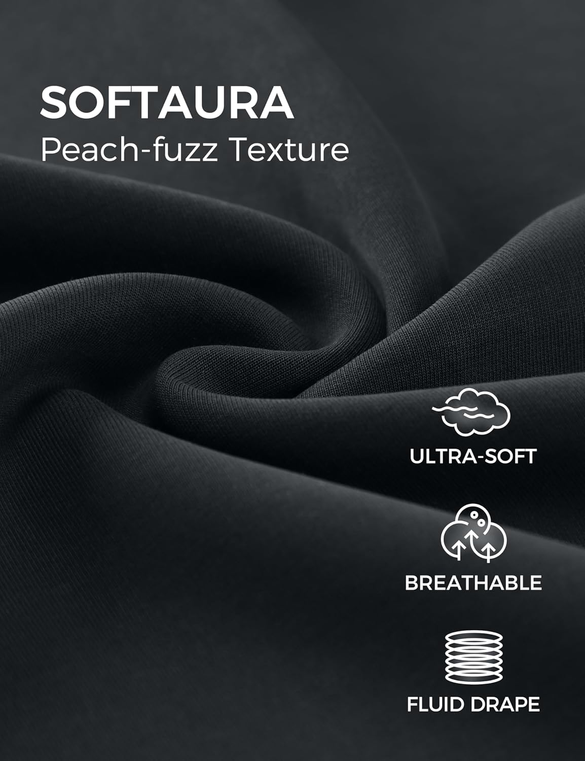 Thumbnail 4 de CRZ YOGA SoftAura pantaloni da donna a gamba dritta casual con tasche e cintura elastica (71/76/81 cm)