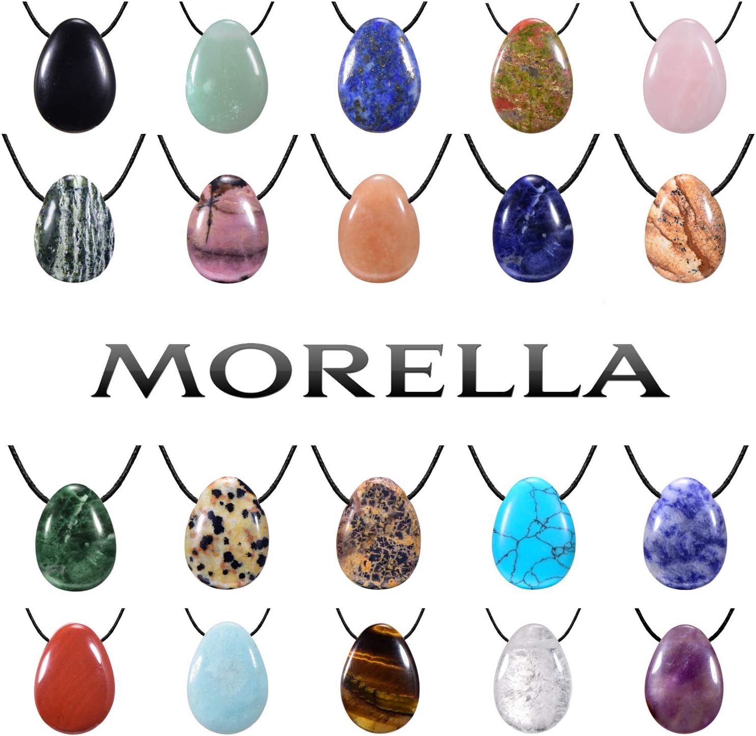 Thumbnail 4 de Morella Collana donna 80 cm con pendente goccia