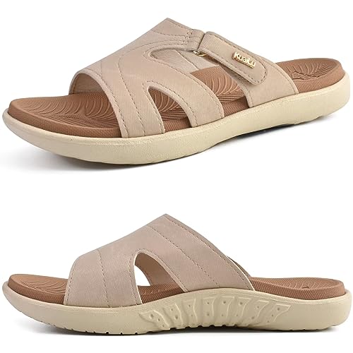 Imagen de KuaiLu Women's Orthotic Slides with Arch Support en OfertitasTOP