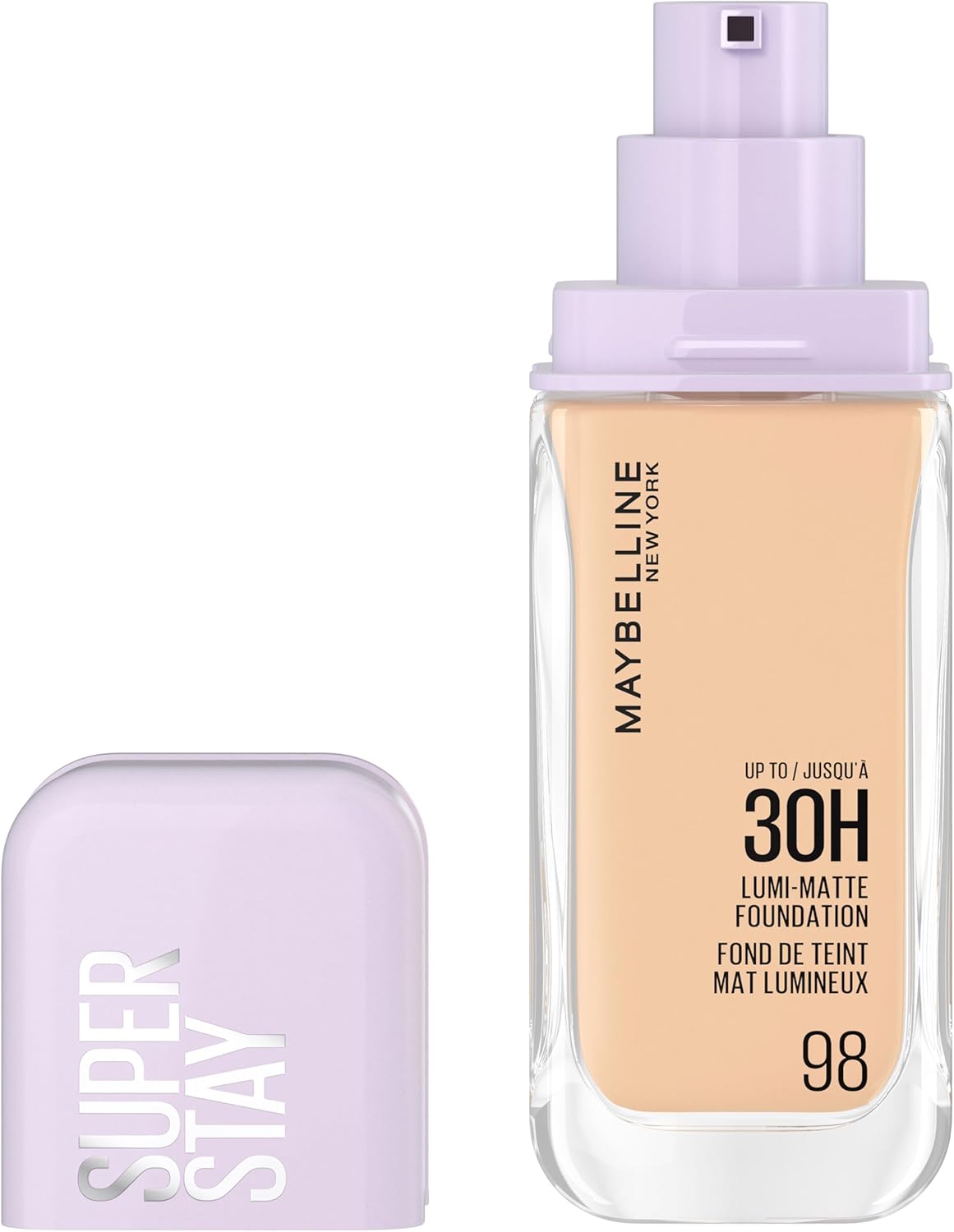Detalle de MAYBELLINE Superstay Lumi-Matte fondotinta 30H 💄