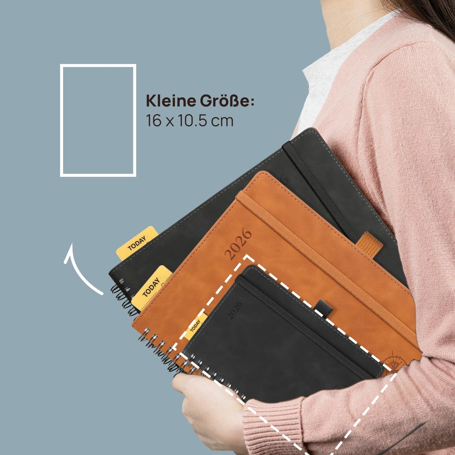 Thumbnail 1 de POPRUN Taschenkalender 2026 A6 📔