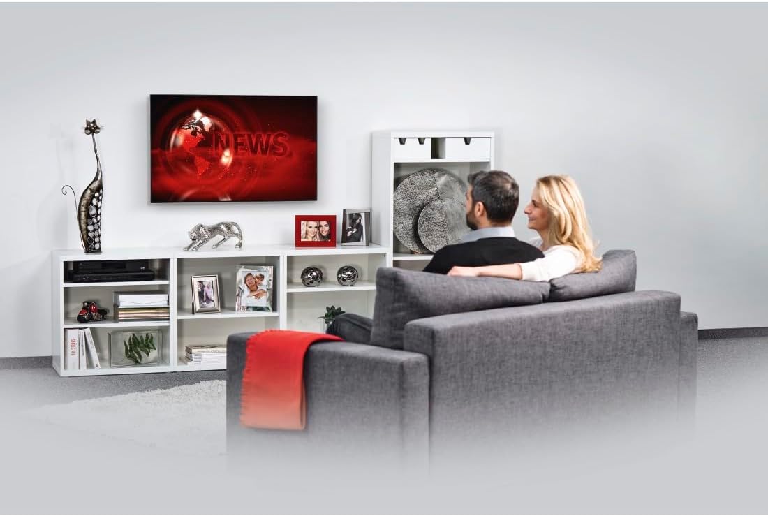 Thumbnail 6 de Hama TV Wandhalterung starr, extra flach – für 37 bis 90 Zoll, VESA 50x50 bis 800x400, bis 60 kg (schwarz)