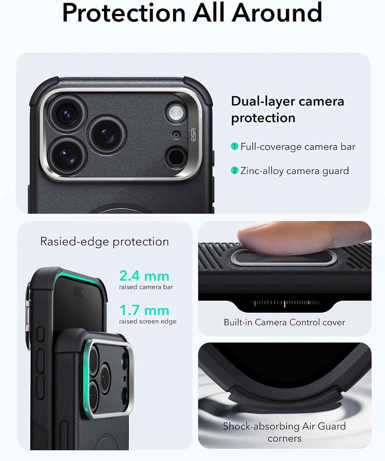 Thumbnail 4 de ESR iPhone 17 Pro Max Case with 7X Drop Protection