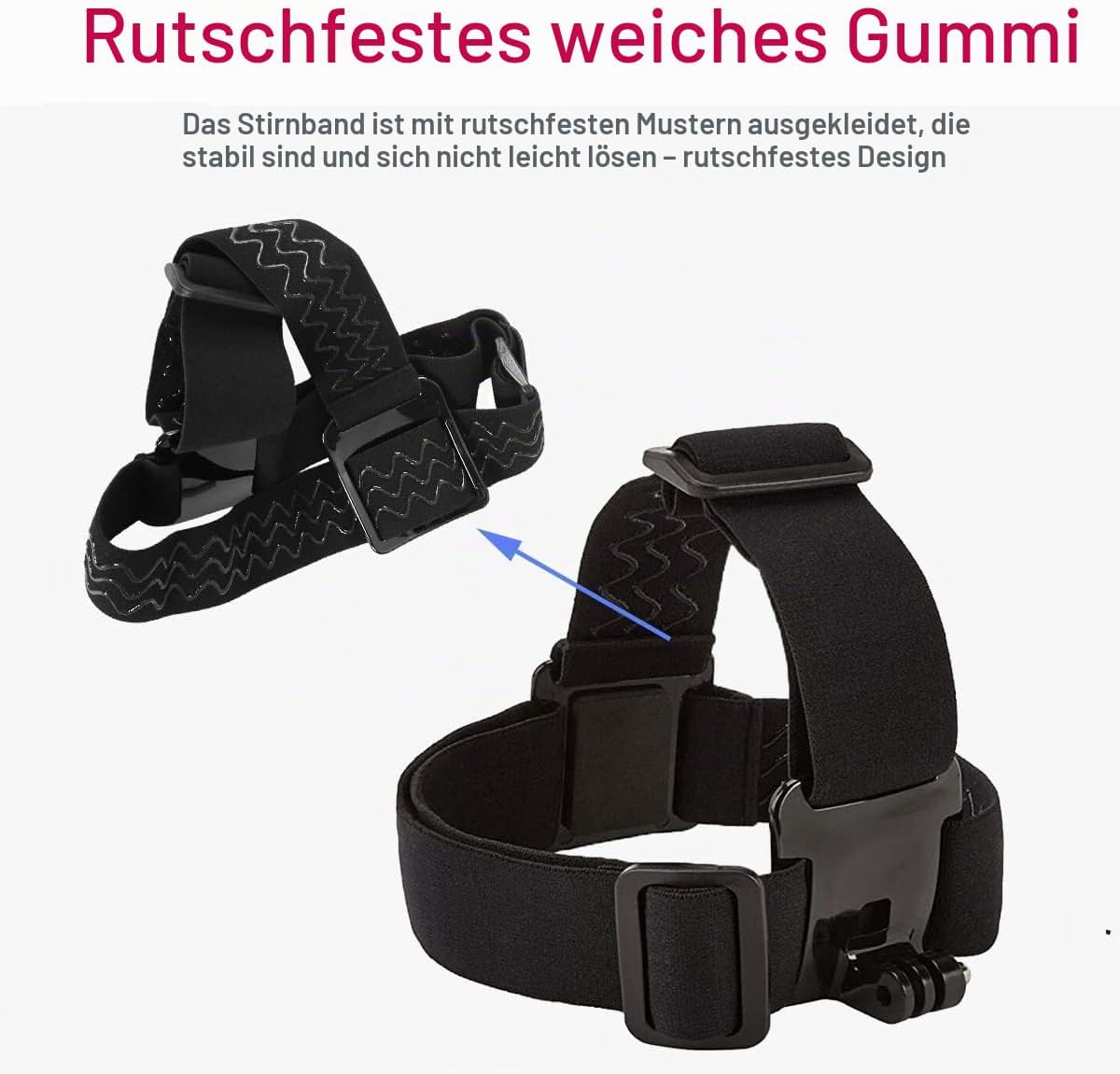 Thumbnail 3 de WLPREOE Handy Brustgurt mit Kopfhalterung – Immersive POV-Aufnahmen mit Smartphone oder Action-Kamera