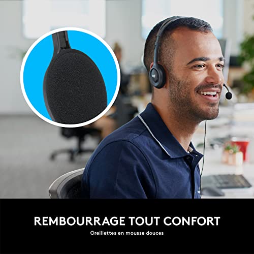 Thumbnail 2 de Logitech H111 Casque Micro Filaire – Écoute stéréo et micro rotatif, confort durable