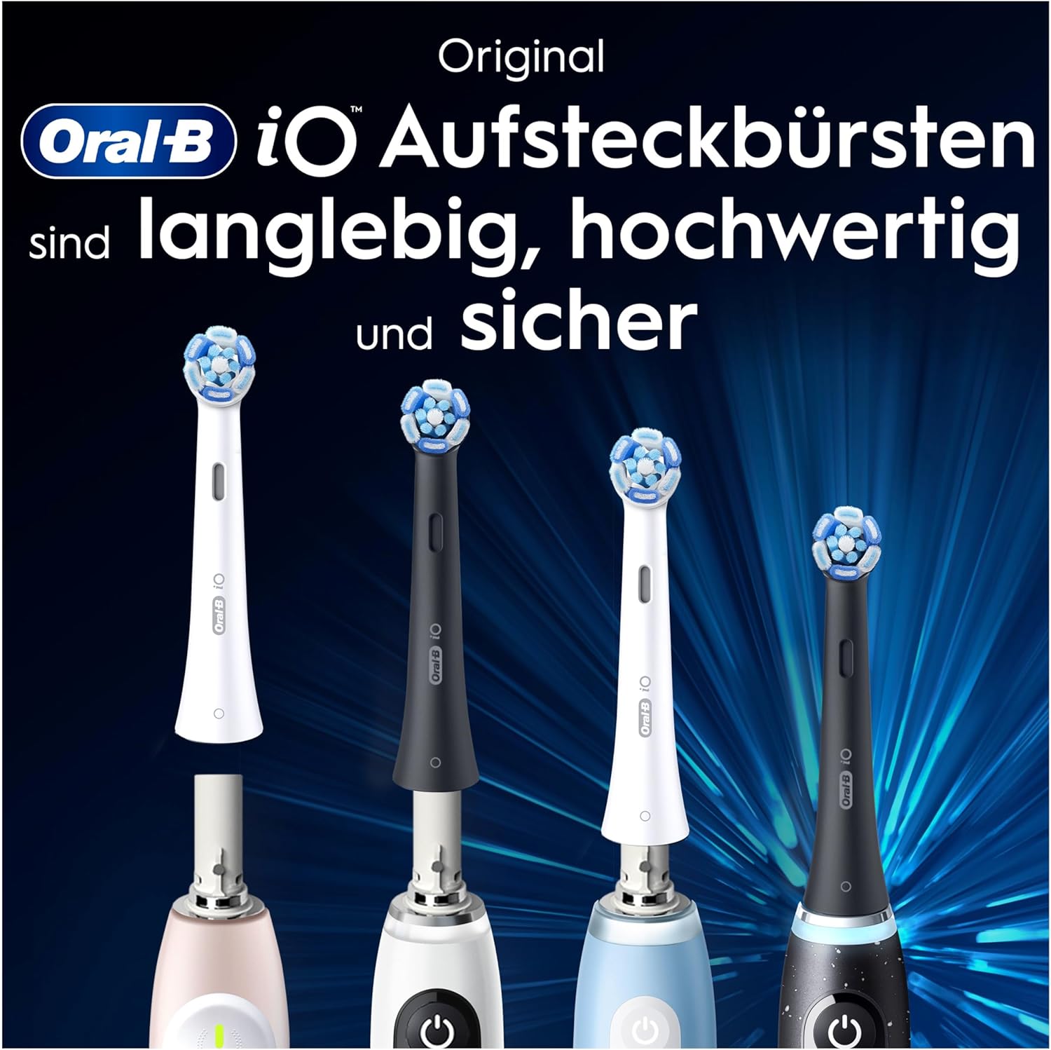 Thumbnail 6 de Oral-B iO Aufsteckbürsten Schwarz 10er