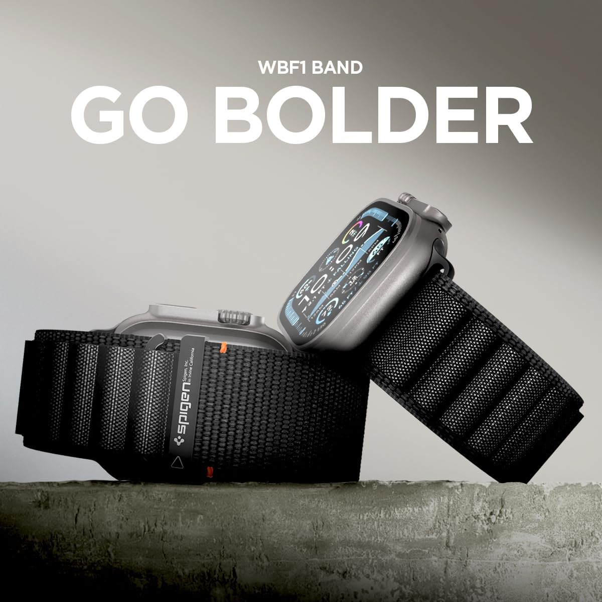 Thumbnail 2 de Spigen Bracelet en nylon avec crochet pour Apple Watch (Ultra 3/2/1 49 mm, Series 11/10 46 mm, 9/8/7 45 mm, SE/6/5/4 44 mm, 3/2/1 42 mm)