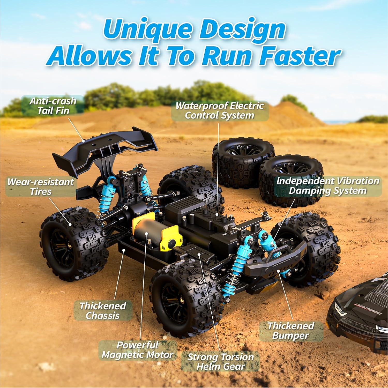 Thumbnail 3 de snookids Coche Teledirigido 40 km/h