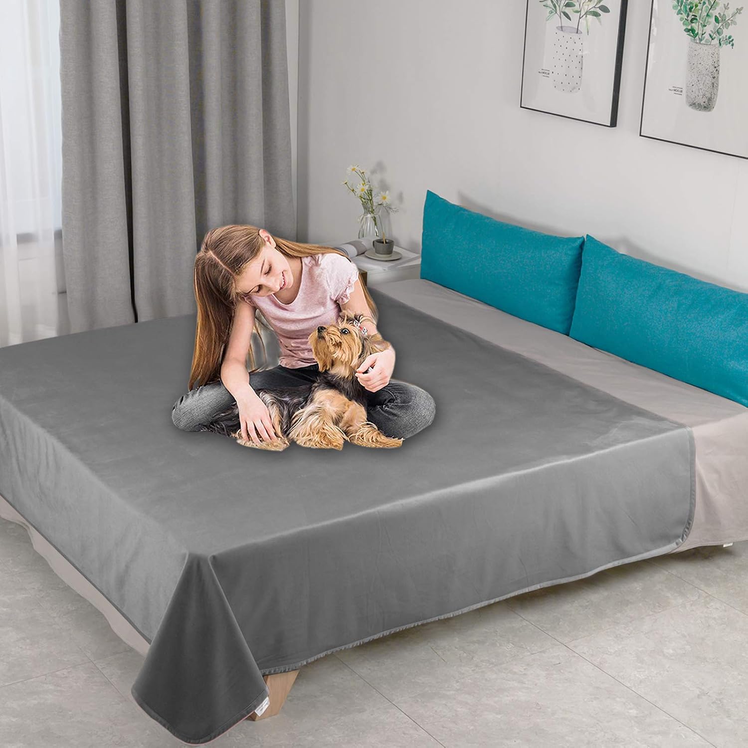 Thumbnail 6 de Ameritex Waterproof Pet Blanket 82 x 82 Inches