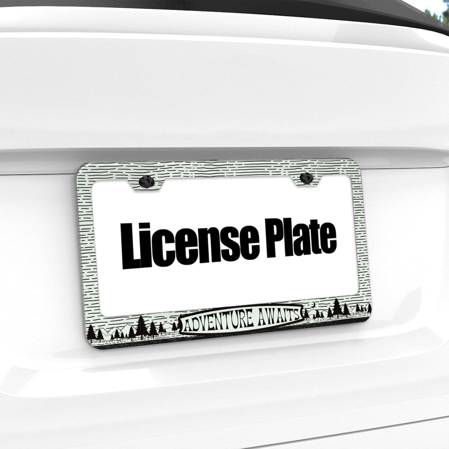 Thumbnail 5 de Adventure Awaits License Plate Frame, 2-Hole
