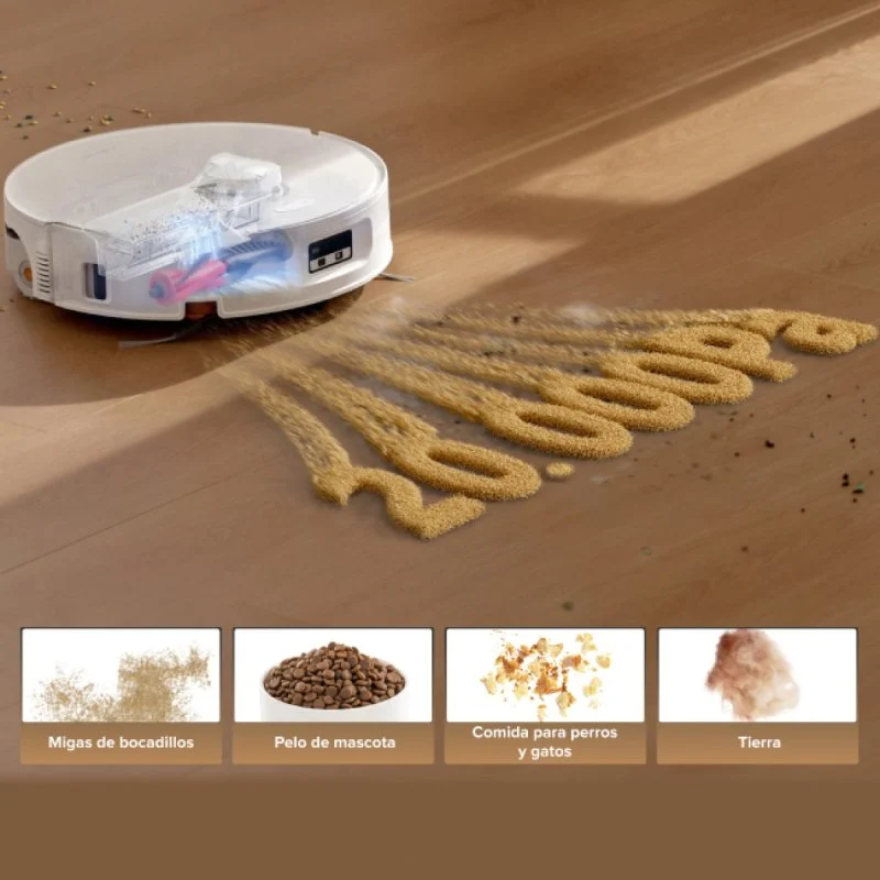 Thumbnail 3 de Roborock Qrevo Curv 2 FlowX con autovaciado y control por voz: robot aspirador y fregasuelos con navegación por IA