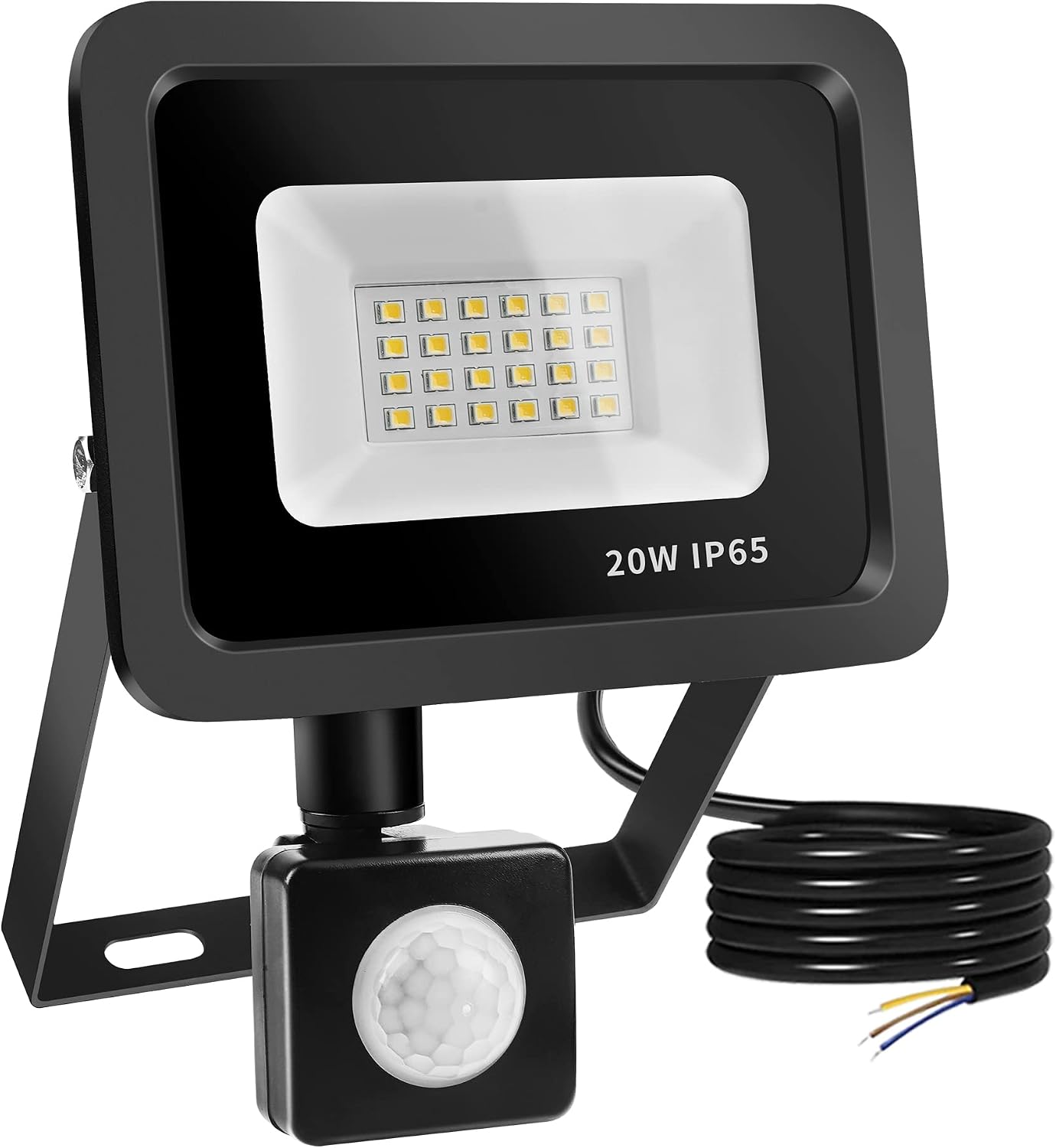 Detalle de Realky 50W Fari Led Esterno con Sensore di Movimento—Illuminazione potente e affidabile per giardino e cortile