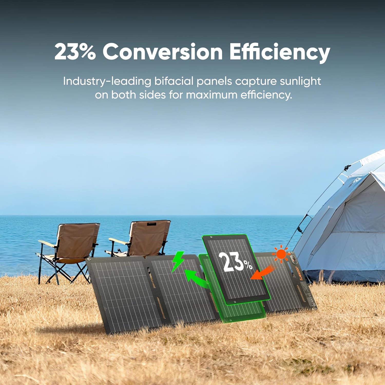 Thumbnail 4 de Jackery SolarSaga 40W Air Solar Panel: Ultra-Light, Foldable, and Versatile Power Anywhere