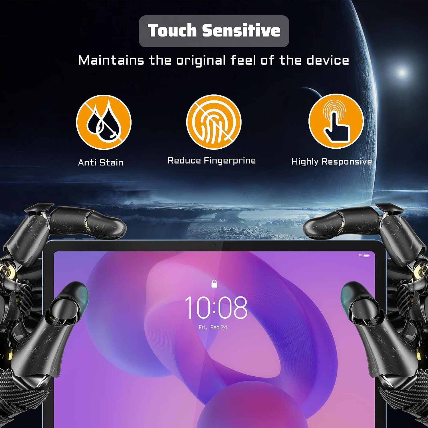 Detalle de Lemxiee Schutzfolie für Lenovo Idea Tab 11" – Panzerglas, 2+2 Stück, Kameraschutz & HD 9H