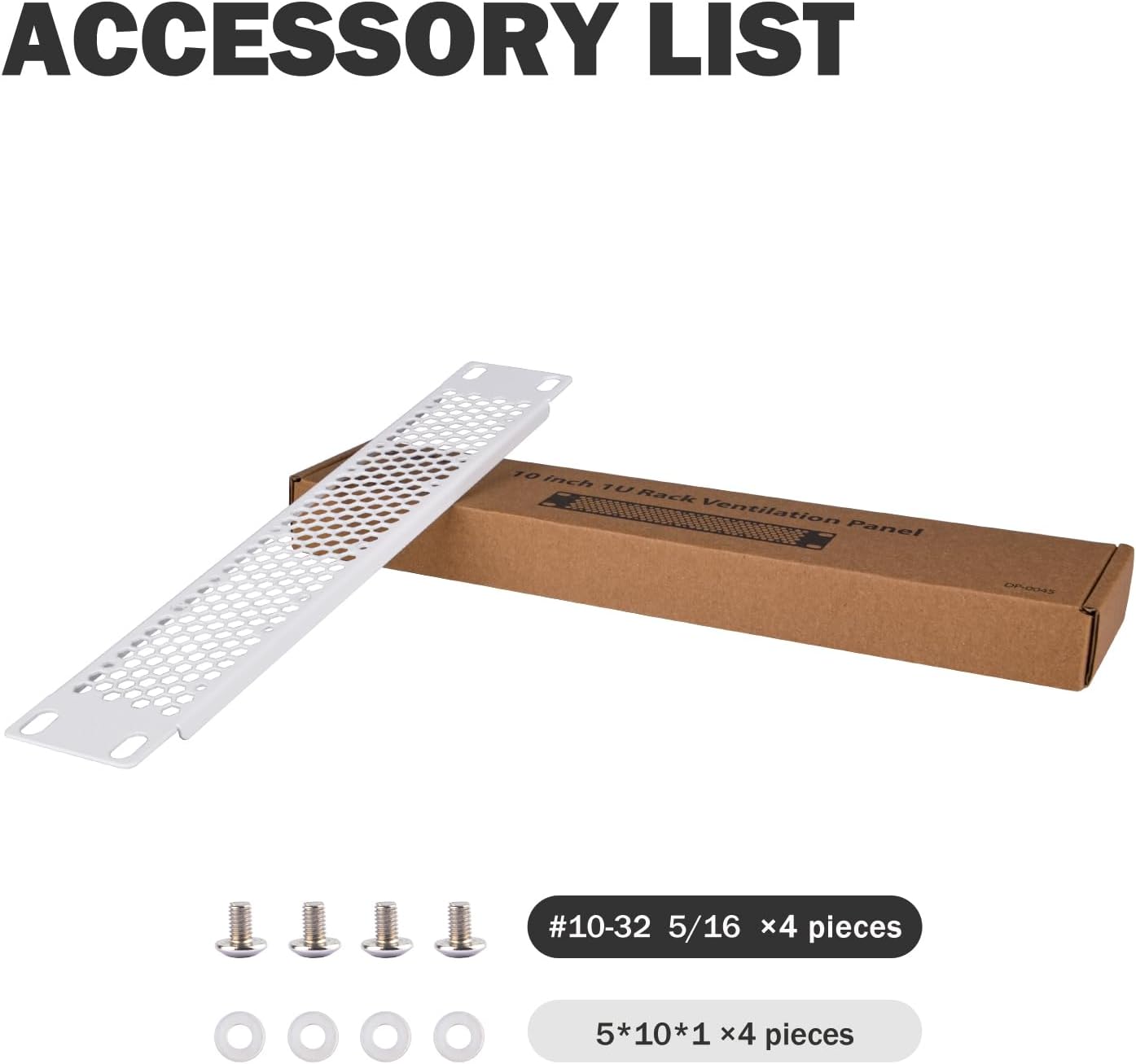 Thumbnail 4 de GeeekPi 10 inch 1U Vented Blank Panel for DeskPi RackMate and 10-inch Cabinets
