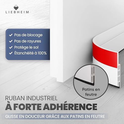 Detalle 2 de LIEBHEIM Boudin de Porte - Joint Porte - Isolant Fenêtre Anti-Froid