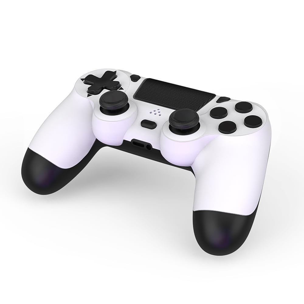 Detalle de MOVONE Wireless Dual Vibration Controller (PS4/PS4 Slim/PS4 Pro, black) with Touch Pad & 3.5mm Audio Jack