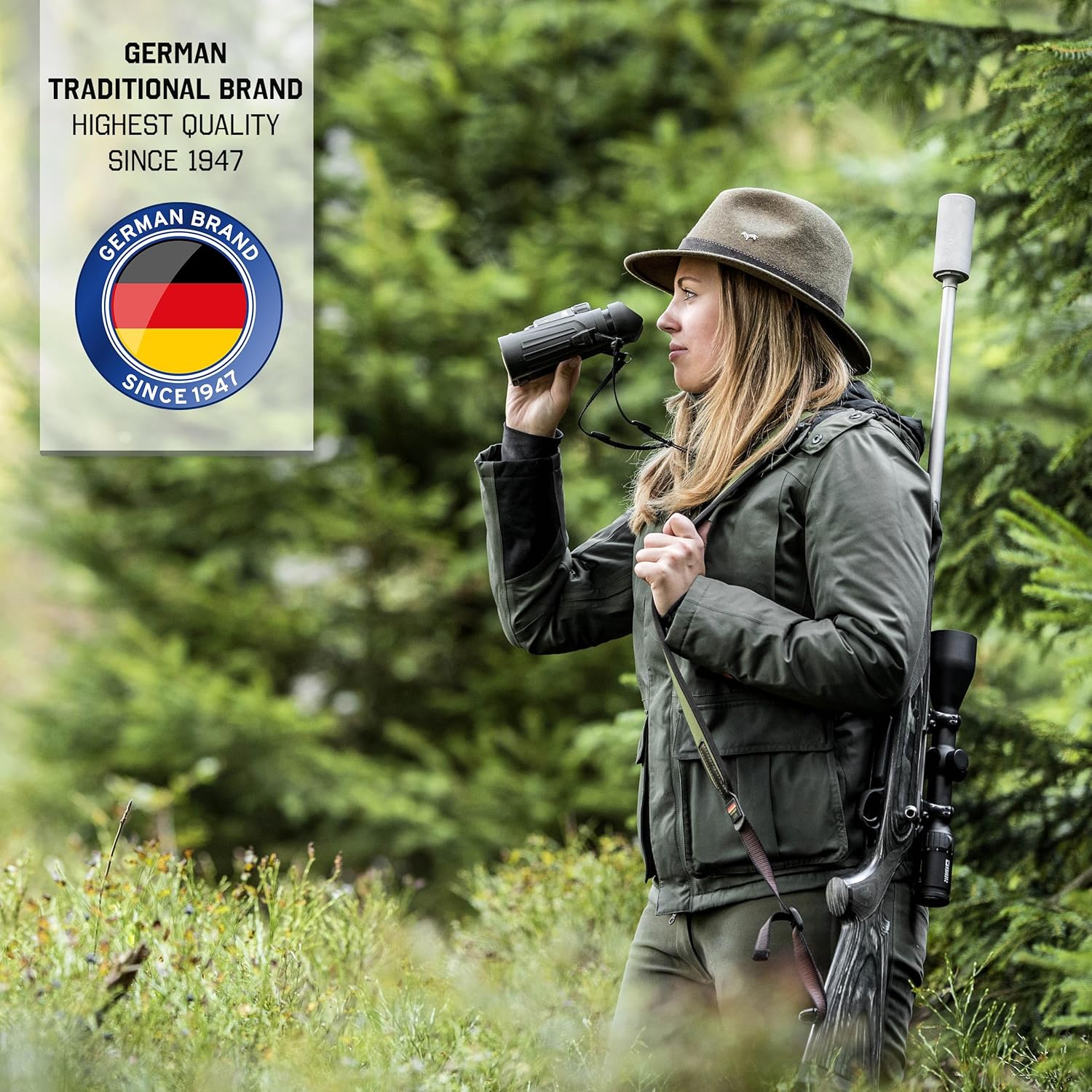 Thumbnail 2 de Steiner Observer 10x42 hunting binoculars (roof prism) – bright, detailed 10x magnification