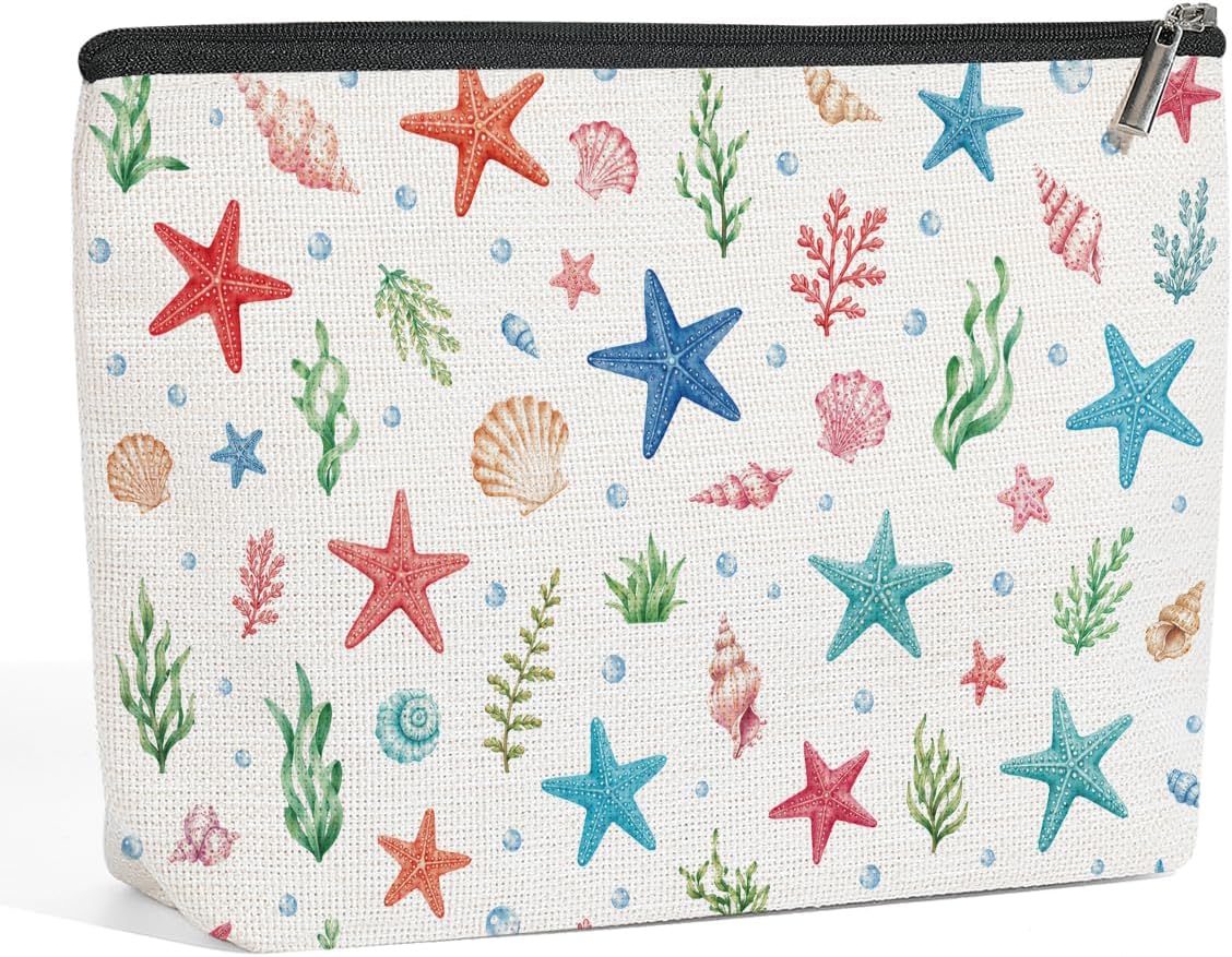 Thumbnail 6 de Whale Makeup Bag, Cotton and Linen
