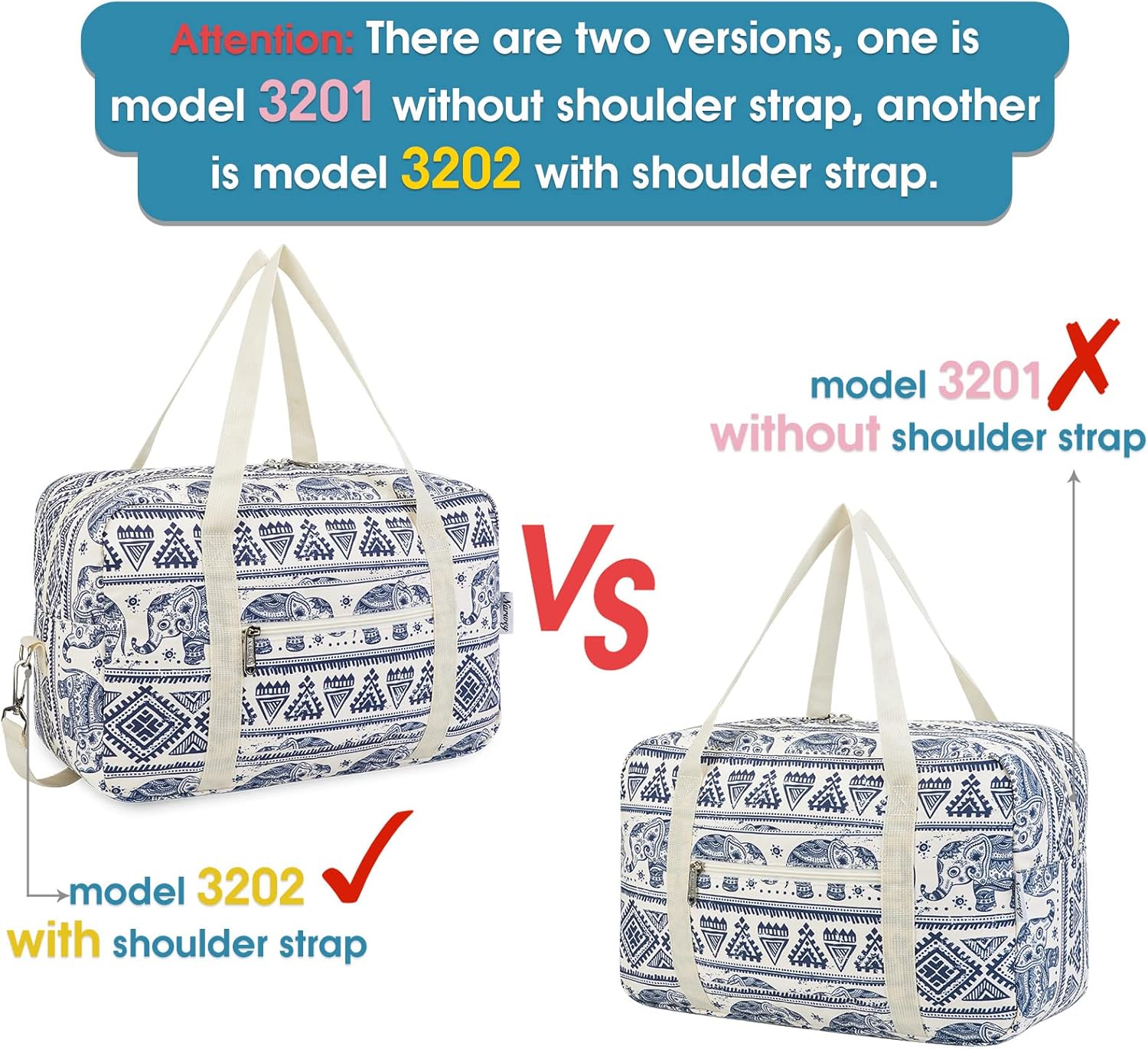 Detalle 2 de Ryanair cabin bag underseat holdall T3201/T3201-style foldable duffel 40x19x25cm (20L) – Elephant