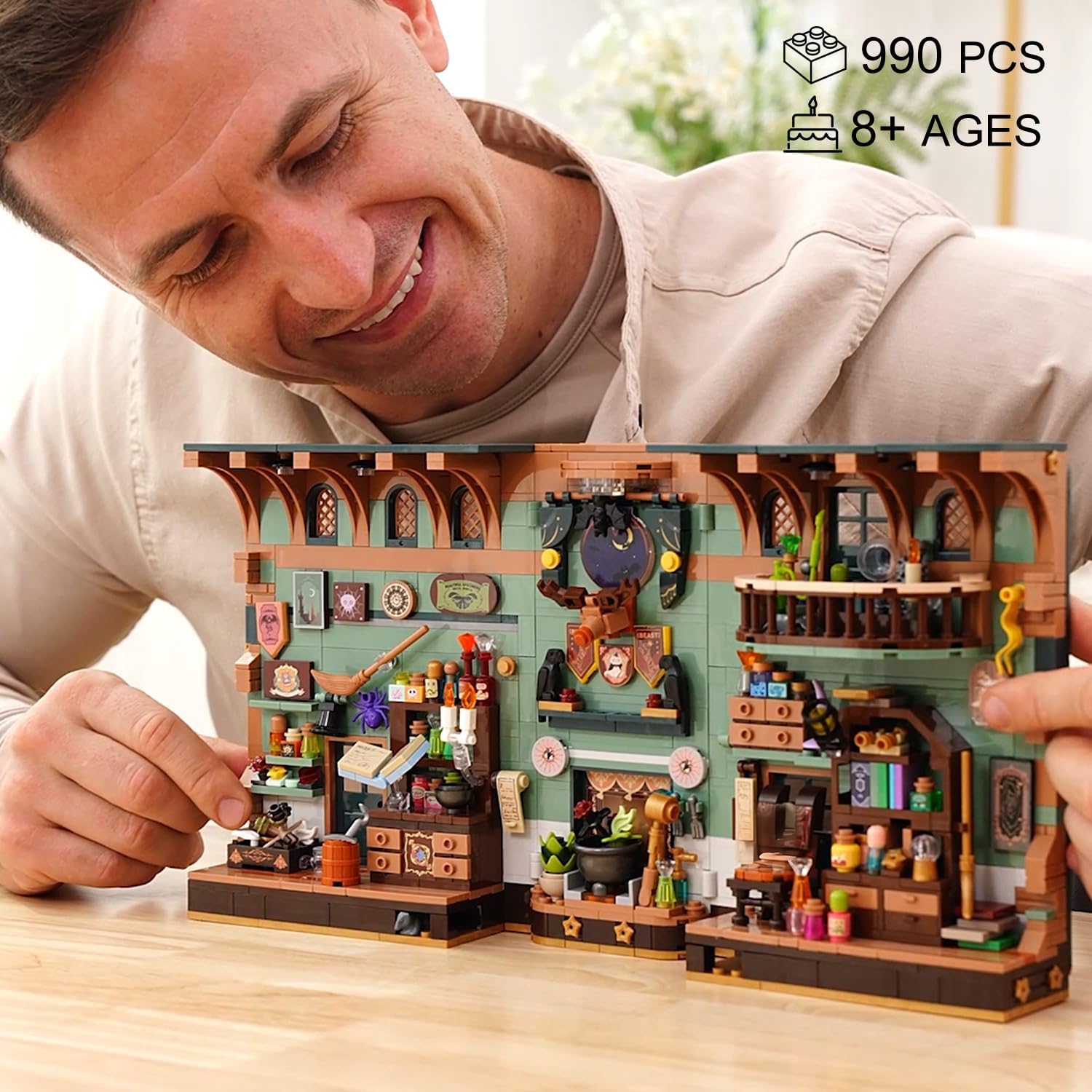 Thumbnail 6 de INSOON Magisches Zaubertrank Book Nook 990 Teile