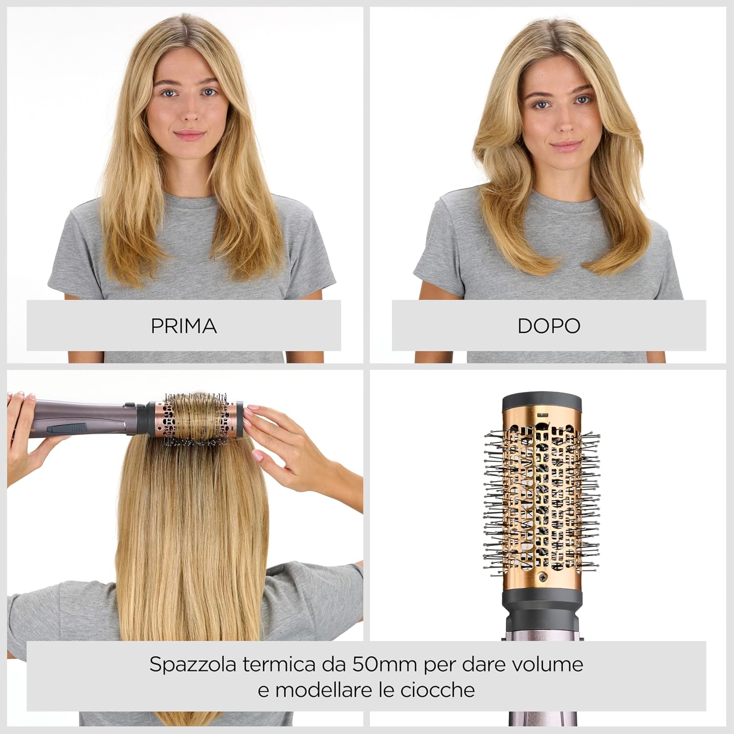Thumbnail 3 de BaByliss Air Style 1000 Spazzola ad aria 4 accessori