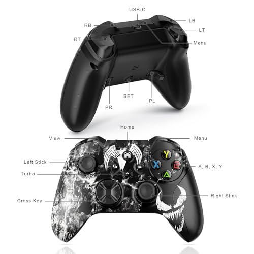 Thumbnail 7 de Lapezei Wireless Controller for Xbox Series S/X, Xbox One/PC