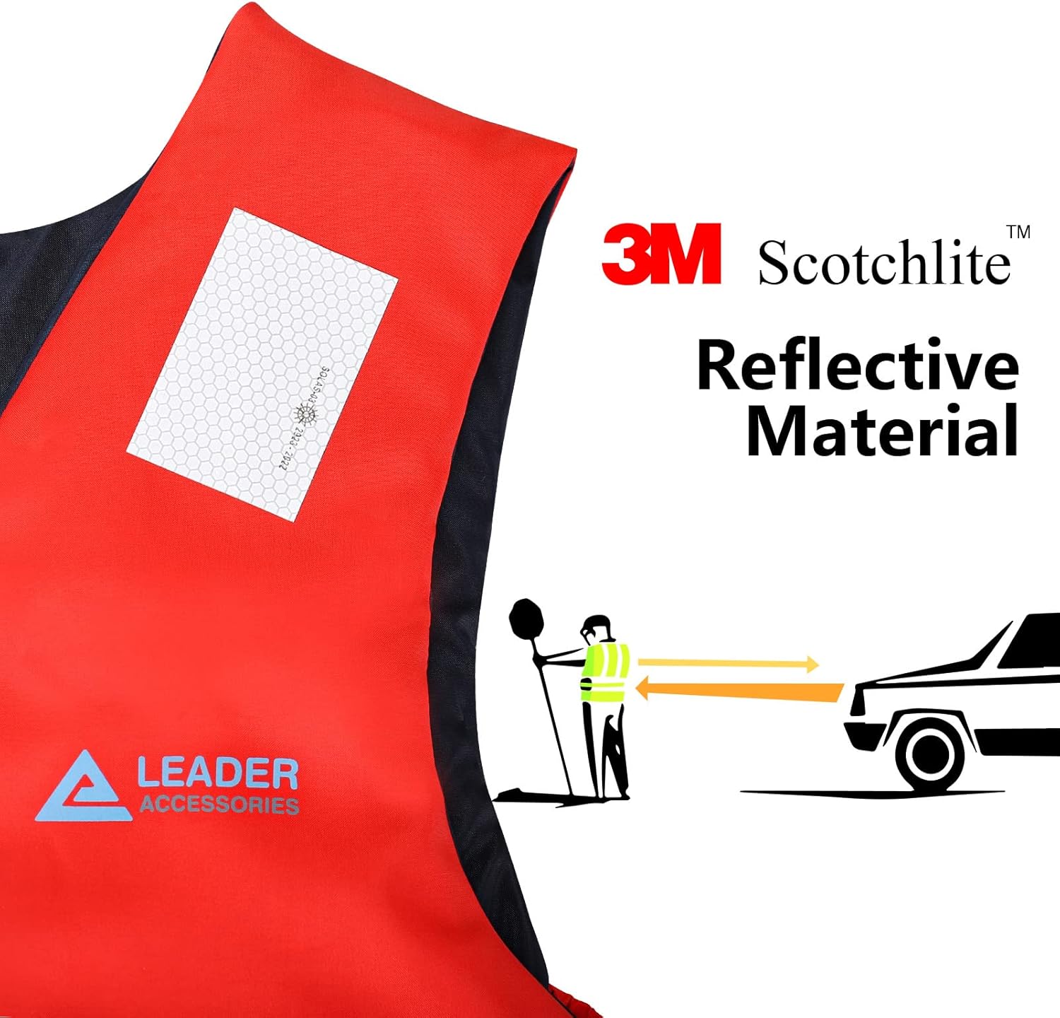 Thumbnail 2 de Leader International Schwimmhilfe Erwachsene – Feststoffweste mit Auftrieb bis zu 50N (Größe M)