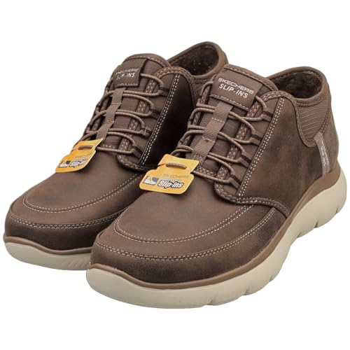 Thumbnail 9 de Skechers Summits Siegul, zapatillas Slip-In sin cordones, chocolate, talla 42 EU
