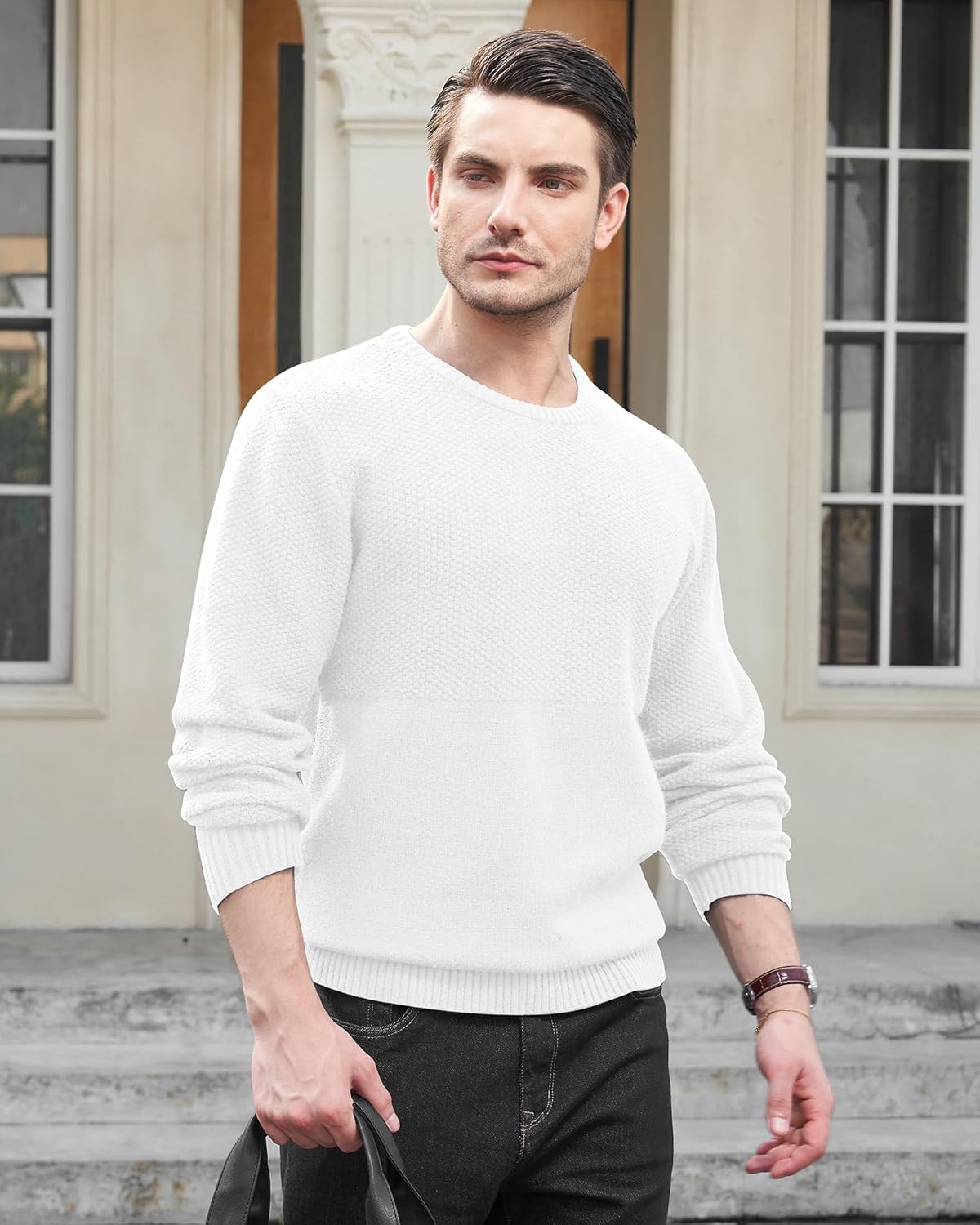 Thumbnail 2 de MLANM Men’s Crew Neck Jumper
