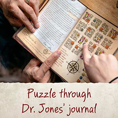 Detalle 2 de Indiana Jones Cryptic Board Game 🎲