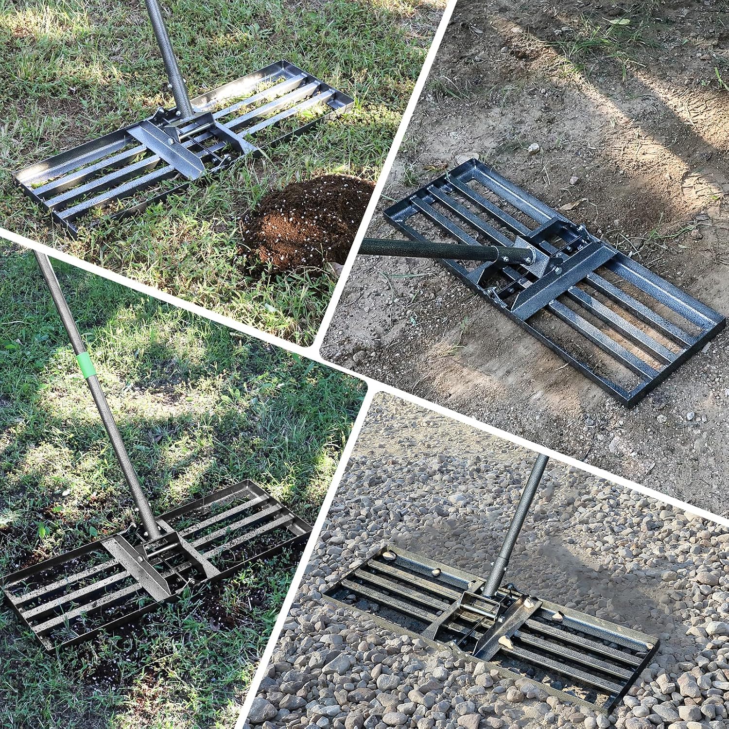 Thumbnail 5 de ZHJAN Lawn Leveling Rake