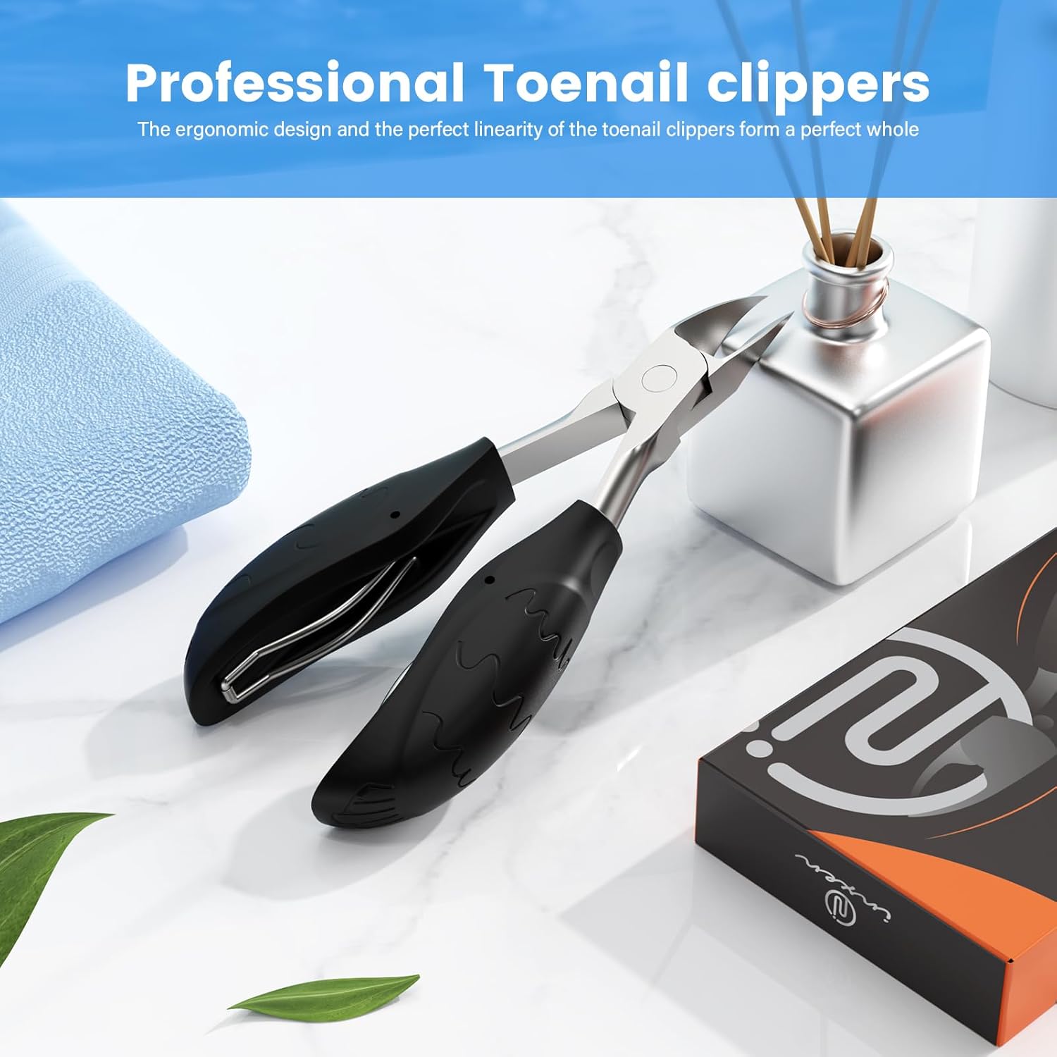 Thumbnail 1 de Präzision Nagelschere für Fuß- und Fingernägel – Profi Nagelknipser aus Edelstahl mit weichem Griff