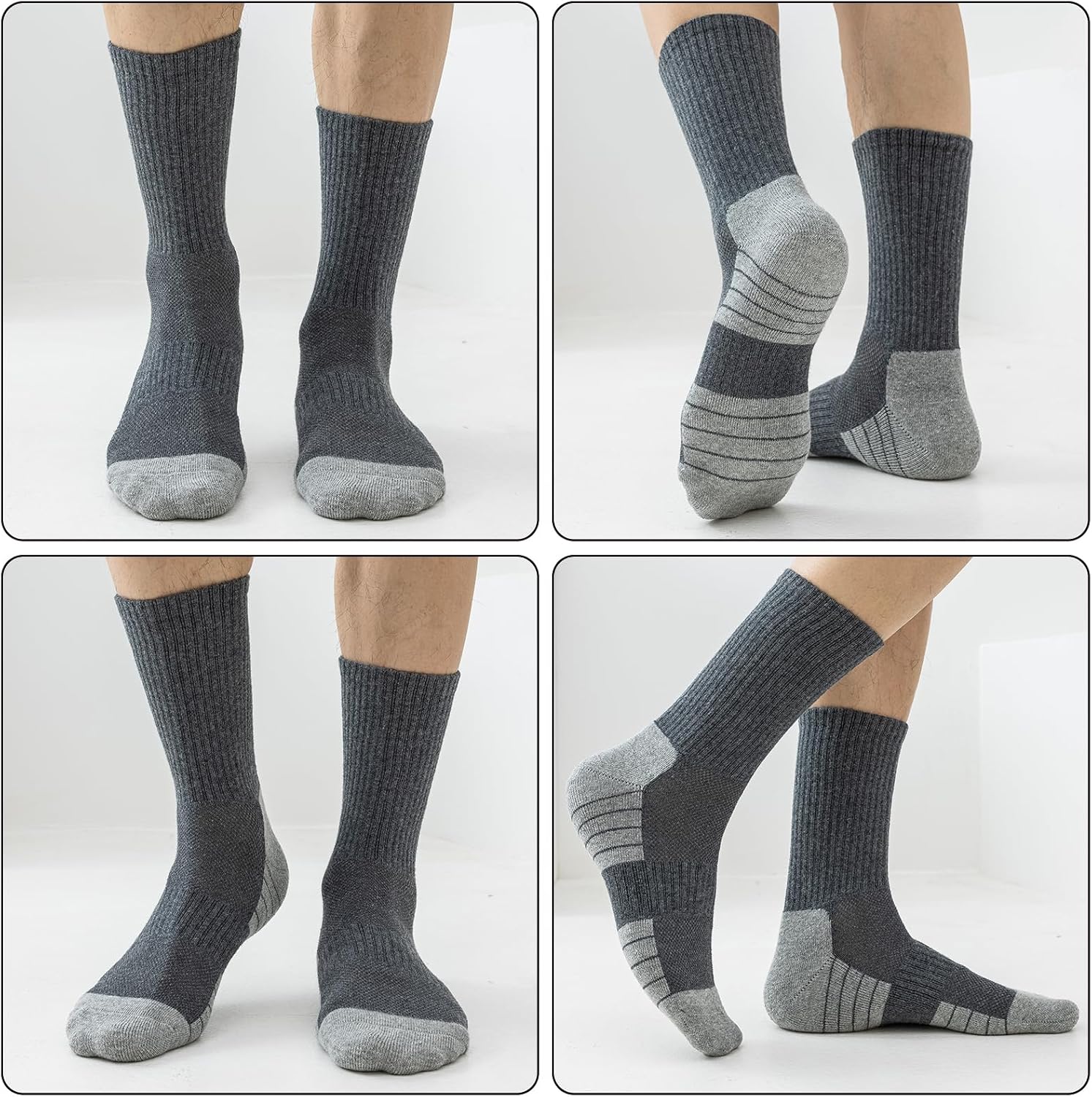 Detalle 2 de Niorasen Socken Wandersocken 6 Paar