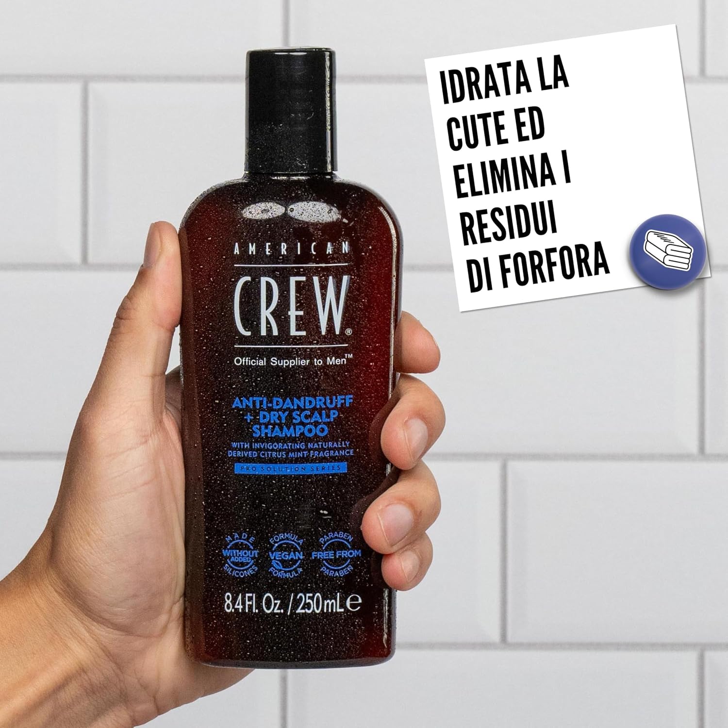 Thumbnail 2 de American Crew Anti-Dandruff Shampoo 250ml