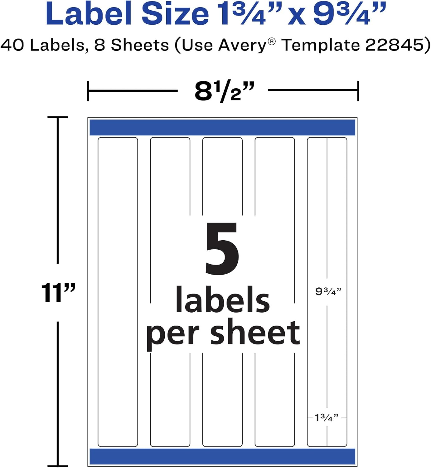 Thumbnail 6 de White Wraparound Labels with Sure Feed