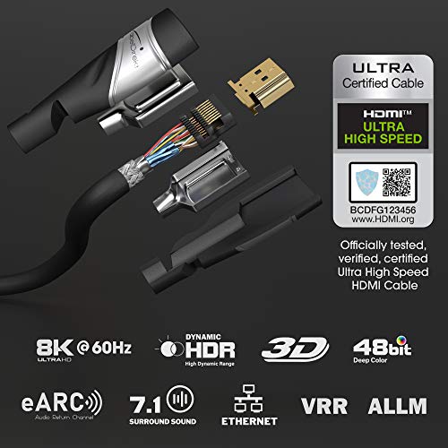 Thumbnail 1 de KabelDirekt – Cable HDMI 2.1 b 4 m para TV y PC