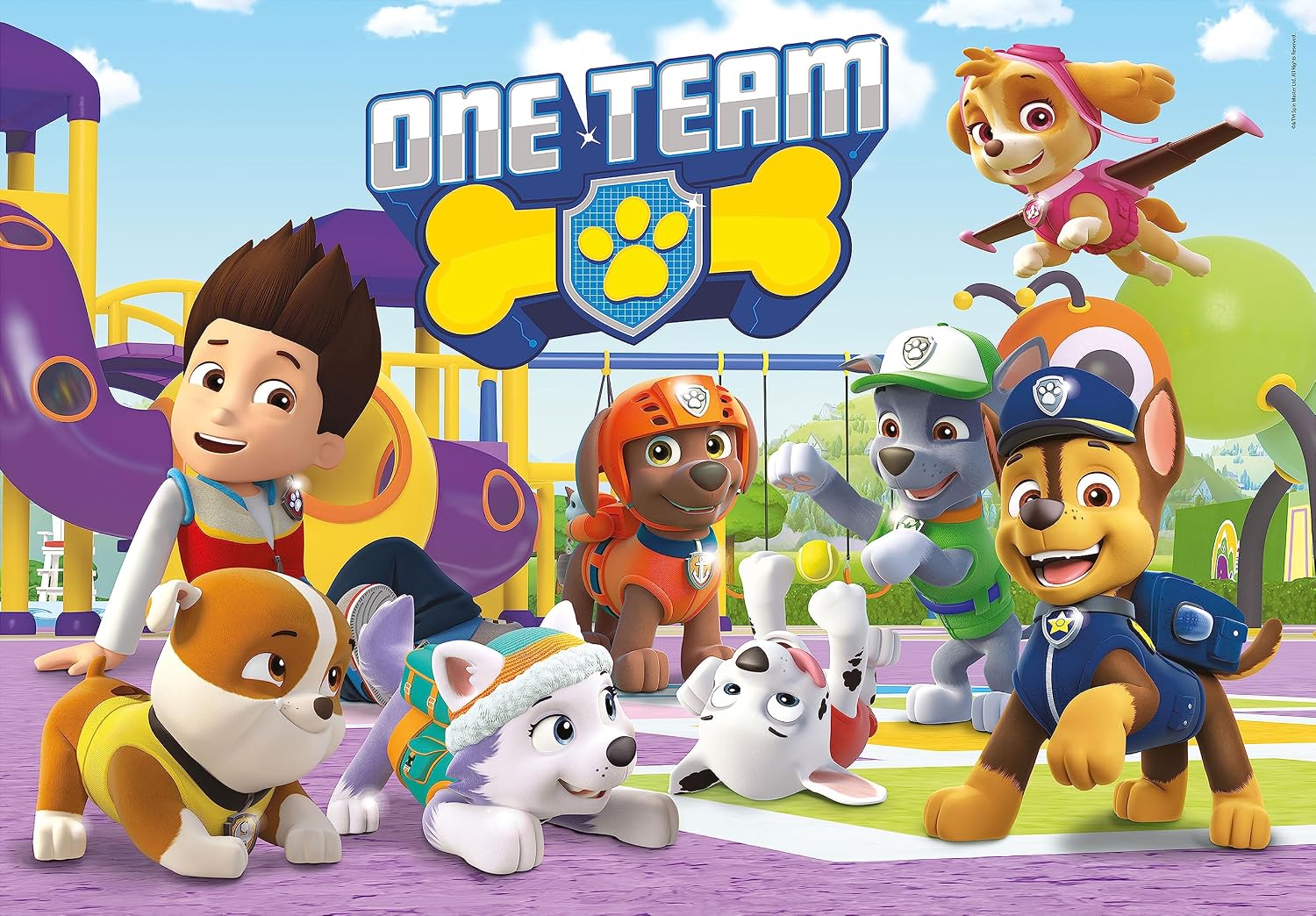 Thumbnail 3 de Clementoni Supercolor Puzzle Paw Patrol 24779, 2 puzzle da 20 pezzi (bambini 3+)