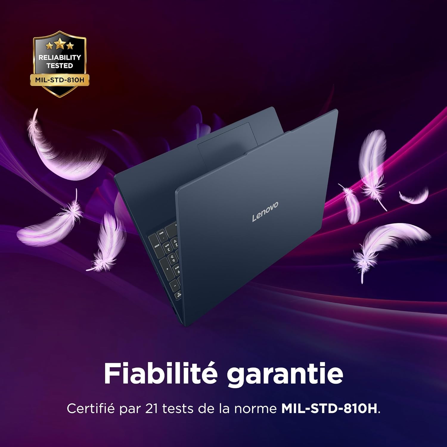 Thumbnail 3 de Lenovo IdeaPad Slim 3 16IRH10 (16") – Intel Core i7-13620H, 16 Go RAM, SSD 1 To, Windows 11 Home, clavier AZERTY