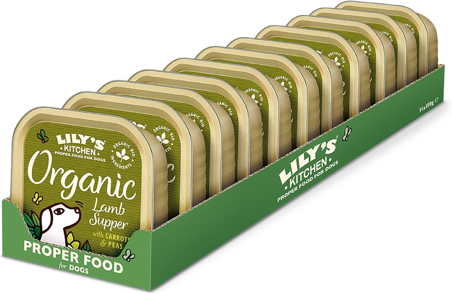 Detalle de Lily’s Kitchen Aliments humides chien adulte Agneau bio 11x150g