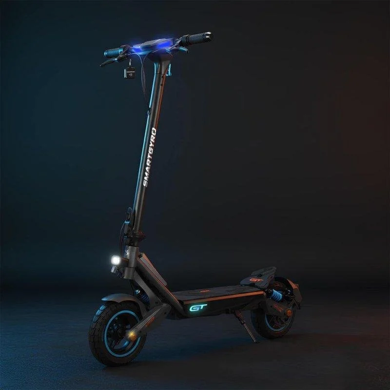 Detalle de Smartgyro Rockway GT: Patinete Eléctrico 800W, 60 km y 15000 mAh para ciudad